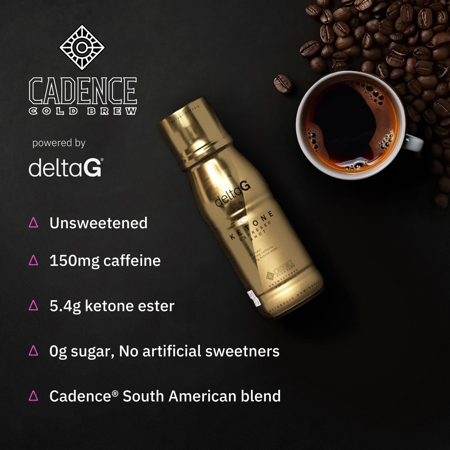 ΔGold Ketone Espresso Shot v2.0